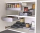 Набор держателей для крышек Joseph Joseph CupboardStore 4 шт Gray 85149 - изображение 4