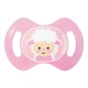 Пустышка силиконовая ортодонтическая (0-2 мес) розовая Baby-Nova 1 шт. (4001071200111) - изображение 1
