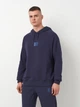 Худи утепленное мужское Umbro RLXD HOODIE 66416U-4BK XL Темно-синее (5063178232173) - изображение 1