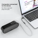 Кабель MOSWAG USB to AUX 0.2м black - изображение 5