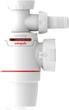 Сифон для кухонной мойки Neo Air 1 1/2"x40 мм с подводом Wirquin - изображение 1