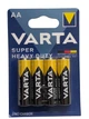 Батарейка Varta Super HEAVY DUTY AA/LR06 (упаковка блистер 4шт) - изображение 1