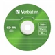 Диск CD Verbatim CD-RW 700Mb 12X SlimBox 5шт Color (43167) - зображення 5