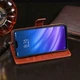 Чехол Idewei для Xiaomi Mi 8 Lite книжка кожа PU коричневый - изображение 2