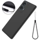 Чохол - накладка Silicone Cover Full для Motorola Edge 50 Fusion black - зображення 2