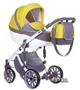 Коляска 2 в 1 Anex Sport Q1 РA01 Серо-горчичная (ANEX Q1-PA01) - изображение 1