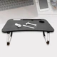 Подставка столик для ноутбука Laptop Table с 4 USB портами фонариком и вентилятором, Черный - изображение 1