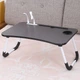 Подставка для ноутбука столик Laptop Table с 4 USB портами фонариком и вентилятором, Черный - изображение 2
