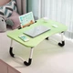 Подставка для ноутбука столик Laptop Table с 4 USB портами фонариком и вентилятором, Салатовый - изображение 5