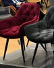 Крісло м'яке зі спинкою Signal Cherry Velvet Bluvel 59 (Бордовий, вельєт) - зображення 5