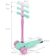 Детский трехколесный самокат Kidwell Jax mint/pink - изображение 2