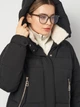 Пуховик зимний короткий женский Kram 751 L Черный (ROZ6501102259) - изображение 4
