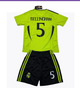 Форма футбольная детская Bellingham(Белінгхем) 5 REAL MADRID 2025, 24 размер, 10 лет, 130-135 см, салатовый - изображение 2