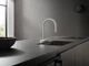 Змішувач для кухонної мийки з висувним душем HANSGROHE AQUNO SELECT M81 73831670, чорний матовий - зображення 4