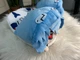 Домашние Тапочки Игрушки Кигуруми Kigurumi Аянами Рей Мягкие Теплые Для Девочки Голубой 35-41 (Д753205) - изображение 4