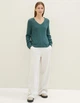 Светр Tom Tailor Ж1110894 (1040332) колір зелений L - изображение 3