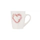 Кружка Ardesto Heart AR3467W 320 мл белая - изображение 3