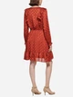 Платье короткое осеннее женское Tommy Hilfiger 613511261 2 Коричневое (1159815218) - изображение 2