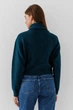 Кардиган однотонный женский Park karon 8386 One Size Зеленый - изображение 5