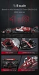 Конструктор CaDA C64005W Formula F1 Alfa Romeo Team Orlen Red Racing Car C42 - 1868 деталей - зображення 11