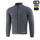 Тактична флісова кофта M-Tac Nord Fleece Polartec, розмір 3XL, колір Dark Grey - изображение 3