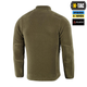 Тактична флісова кофта M-Tac Nord Fleece Polartec, розмір M, колір Dark Olive - изображение 4