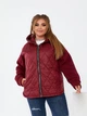 Куртка женская димисезонная бордовая 48-50 р2322А.511 - изображение 2
