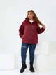 Куртка женская димисезонная бордовая 48-50 р2322А.511 - изображение 1