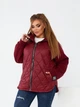 Куртка женская димисезонная бордовая 48-50 р2322А.511 - изображение 4