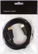 Кабель DisplayPort - DisplayPort 1.8 м DP v1.2 10,8 Гбит/с 4K*2K 30 Гц Черный - изображение 3