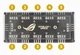 Фан хаб кулерів з підсвічуванням 10 x RGB Sync 12V/4 pin + PWM HUB розгалужувач Концентратор Чорний - зображення 9