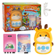 Детский Картридер Жирафа Всезнайка WToys укр язык 122 карточки 244 изображения 18 тем для обуч сказки песни стихи в кор 23*17*6см (30317) - изображение 1