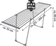 Сушарка для білизни Casa Si CasaFlex 20 підлогова White (CS92179B04) (DAS302864) - зображення 10