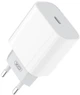 Мережевий зарядний пристрій XO L77 PD 20W/3A USB-C White (L77-WH) - зображення 1