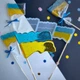 Силиконовый молд для леденцов Флаг Украины 2 - изображение 2