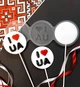 Силиконовый молд для леденцов Кружочки I love UA - изображение 2