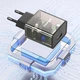 Мережевий адаптер Awei C9 USB 12W зарядний пристрій для телефону смартфона універсальний блок живлення 5V 2.4A компактна USB зарядка для мобільних гаджетів навушників та аксесуарів адаптер живлення для дому офісу та подорожей - изображение 6