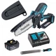 Пила цепная аккумуляторная Makita DUC150 BEO1 (15 см, 8 м/с, 320 Вт, BL, LXT, комплект) - изображение 1