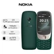 Телефон Nokia 6310 Dual Sim 2024 TA-1400 зелений - зображення 4
