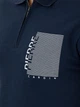 Поло длинное мужское Pierre Cardin G021SZ011-000-2047304(lacivert) XL Темно-синее (8683857791523) - изображение 6