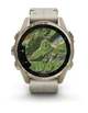 Смарт-часы GARMIN Fenix 8 43mm AMOLED Sapphire Soft Gold with Limestone Leather Band (010-02903-40) - изображение 5