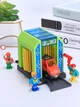 Автомобільна мийка до залізниці з дерева Edwone, Iekool, IKEA, Brio - изображение 2