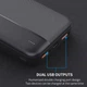 Зовнішній акумулятор Power Bank Lenyes PX263 20000 Mah портативний зарядний пристрій на 2 USB зі швидкою зарядкою - зображення 8