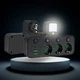 Сетевой фильтр HG-276 с USB и Type-C Black - изображение 1