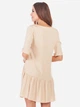 Sukienka tunika damska Awama A360 128516 L/XL Beżowa (5902360548190) - obraz 2