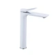 Змішувач для раковини Qtap Presto високий QTPRE269CRW45577 Chrome/White - изображение 1