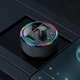 FM-трансмиттер Hoco E82 Guerrero 30W Black Bluetooth5.3/USB с RGB-подсветкой быстрая зарядка Type-C&USB (PD3.0+QC3.0) - изображение 2