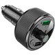 FM-трансмиттер Hoco E82 Guerrero 30W Black Bluetooth5.3/USB с RGB-подсветкой быстрая зарядка Type-C&USB (PD3.0+QC3.0) - изображение 6