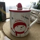 Новогодняя чашка с крышкой и ложкой "Merry Christmas", керамика, 360мл, Снеговик - изображение 9