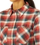 Фланельна сорочка Wrangler Riggs Workwear Lightweight Flannel Shirt Color: Red 3XL - зображення 3